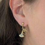 Petites boucles d'oreilles cor – Image 2