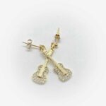 Petites boucles d'oreille Guitare