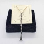 Collier clarinette - acier inoxydable