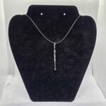 Collier clarinette - cuir tressé – Image 3