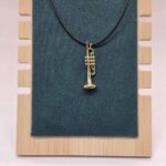 Collier trompette - Cuir tressé – Image 2