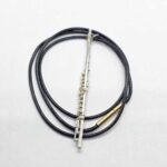 Collier flute - Cuir tressé – Image 4