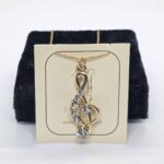 Collier grande clef de sol - Chaine Or