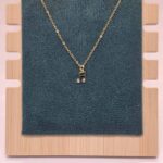 Collier croche - Chaine or – Image 2