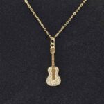 Collier Guitare - Chaine Or – Image 2