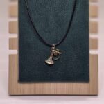 Collier petit cor - Cuir tressé – Image 2