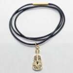 Collier violon, alto, violoncelle, contrebasse - Cuir Tressé