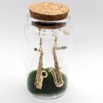 Boucles d'oreille Saxophone